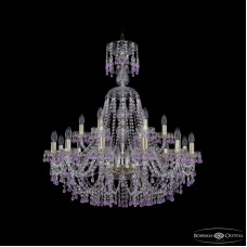 Подвесная люстра Bohemia Ivele Crystal 1410/12+6/300/XL-95 G V7010