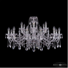 Подвесная люстра Bohemia Ivele Crystal 1413/12+6/360 Ni