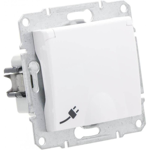Розетка Schneider Electric Sedna с/з со шторками 16A 250V SDN3009121