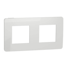 Рамка 2-постовая Schneider Electric Unica New NU280418