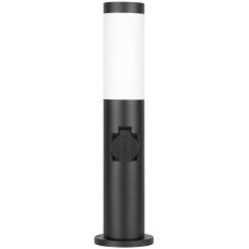 Ландшафтный светильник ЭРА Беллона GBF-103-1-BL-0450 230В Е27 IP54 черный с розеткой Б0071047