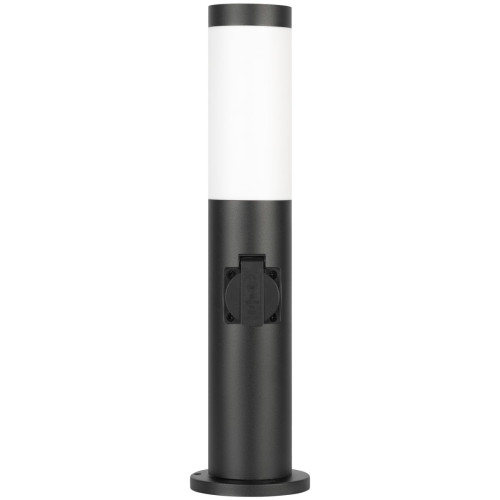 Ландшафтный светильник ЭРА Беллона GBF-103-1-BL-0450 230В Е27 IP54 черный с розеткой Б0071047