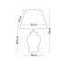 Настольная лампа Elstead Lighting Soling DL-SOLING-TL
