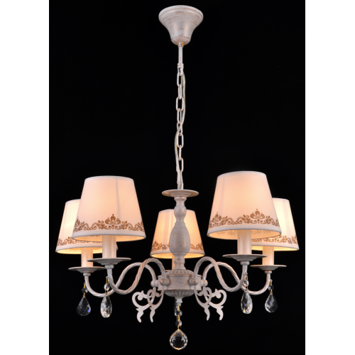 Подвесная люстра Natali Kovaltseva Biarritz 70038-5C IVORY GOLD