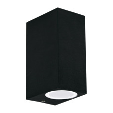 Уличный настенный светильник Ideal Lux Up AP2 Nero 115344