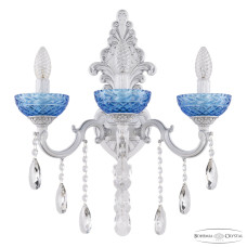 Бра Bohemia Ivele Crystal AL7801B15/3/175 B WMN P Aquamarine/M-1F