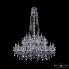 Подвесная люстра Bohemia Ivele Crystal 1411/20+10+5/400/h-155/2d Ni