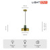 Подвесной светильник Lightera Lucerne LE130L-23GRA