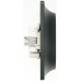 Розетка 2-ая с/з, 16А (в сборе) Systeme Electric Glossa Антрацит GSL000724