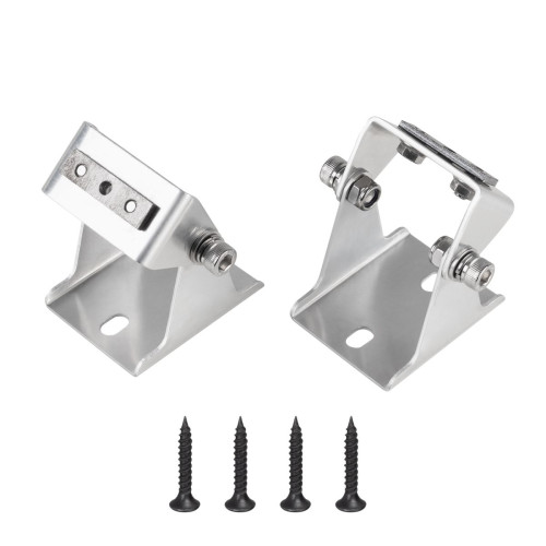 Комплект поворотных держателей для профиля Arlight SL-LINE поворотный (Металл) 059045 Комплект поворотных держателей для профиля Arlight SL-LINE поворотный (Металл) 059045