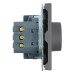 Терморегулятор механический Stekker Эмили RSW00-5120-10 платиново-серый, soft touch 50712