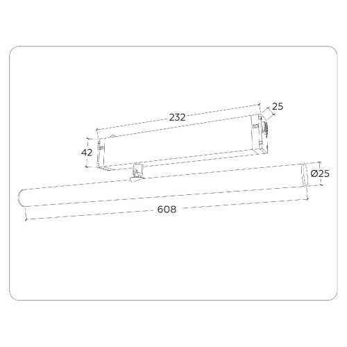 Трековый магнитный светильник Ambrella Light Magnetic 220V GL1361