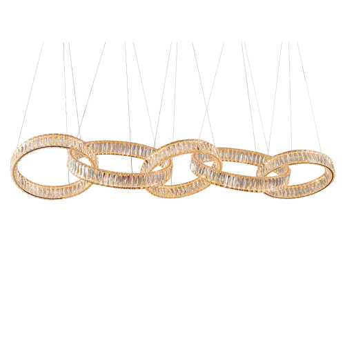 Подвесная люстра Newport 8245/S gold NEW М0066966
