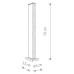 Ландшафтный светильник Nowodvorski Slit Led Black 11376