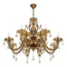 Подвесная люстра iLamp Asia 81069-8+4 BR