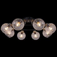 Люстра на штанге Illumico IL0296-8CSQ-79 BK AB