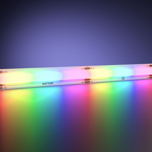 Светодиодная лента Maytoni Led Strip 24В COB 18Вт/м RGB 5м IP20 201250 Светодиодная лента Maytoni Led Strip 24В COB 18Вт/м RGB 5м IP20 201250