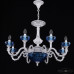 Подвесная люстра Bohemia Ivele Crystal AL79101P/8/250 WMN P Aquamarine/M-1G