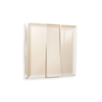 Лицевая панель для выключателя трехклавишного Ambrella Volt Alfa AP3050