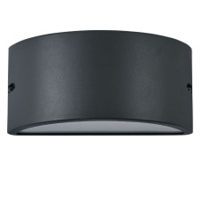 Уличный настенный светильник Ideal Lux Rex-2 AP1 Antracite 092423