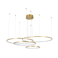 Подвесная люстра Newport Loren 15104/S brass М0070230