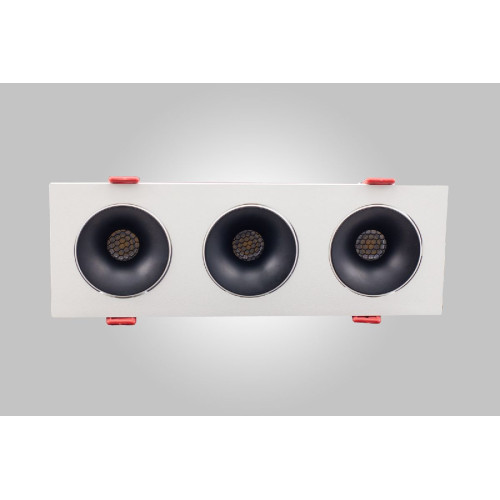 Встраиваемый светильник AM Group AM480-3 BK+WH 23,1W