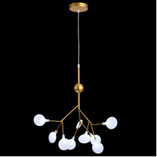 Подвесная люстра Natali Kovaltseva GRACE 75124/6С GOLD SATIN