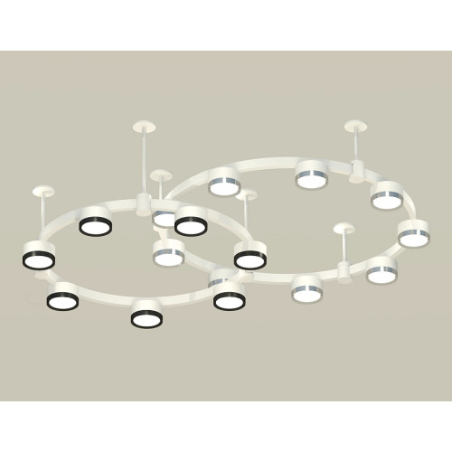 Комплект подвесного светильника Ambrella Light Techno Ring XR92211150 (A9221, A9226, C9241, C9236, N8118, N8113)