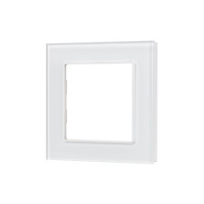 Рамка одноместная Arlight FRM-GLARE-GS-1-WH 043786