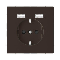 Розетка компьютерная USBx2 Schneider Electric Merten D-Life MTN2366-6052