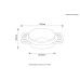 Встраиваемый светильник Crystal Lux CLT 079C1 WH