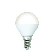 Лампа светодиодная Volpe E14 7W 3000K матовая LED-G45-7W/3000K/E14/FR/SLS UL-00008817