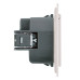 Розетка 1-местная Stekker 250В 16А Мия RST16-3112-08 50485