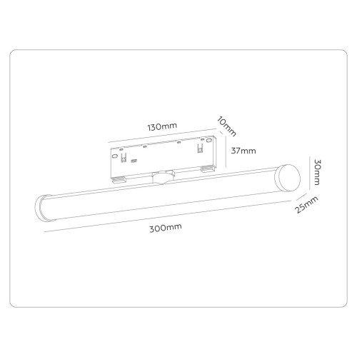 Трековый магнитный светильник Ambrella Light Track System GL2370