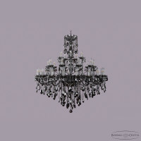 Подвесная люстра Bohemia Ivele Crystal 1415/20+10+5/400 Ni M781