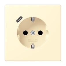Розетка 2K+З USB Typ C Jung LC1520-18C201