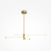 Подвесная люстра Maytoni Technical Axis MOD106CL-L40G3K