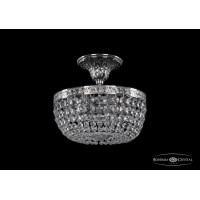 Люстра на штанге Bohemia Ivele Crystal 19111/25IV Ni