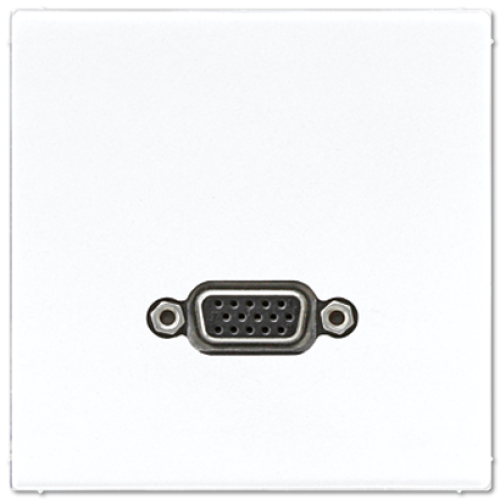 Розетка VGA Jung MALS1102WW