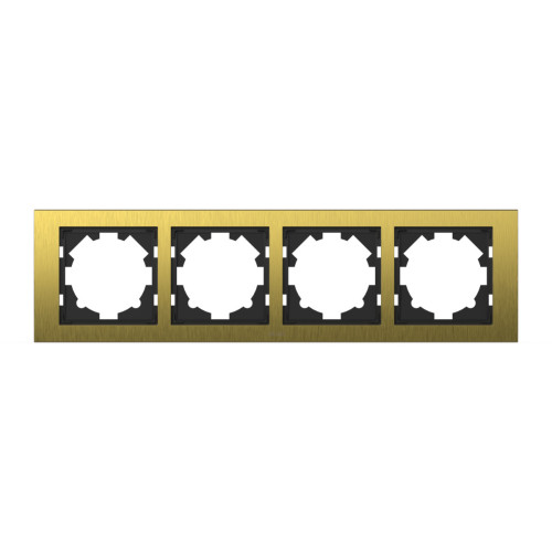 Рамка четырехместная ELBI Zena Platin 500-073400-228