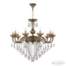 Подвесная люстра Bohemia Ivele Crystal AL78101/10/300 B AGB P Shampan/M-1H