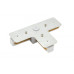 Коннектор T-образный Denkirs DK Track White TR1103-WH