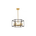 Подвесная люстра Lumina Deco Lorton LDP 1142-6 BK+MD
