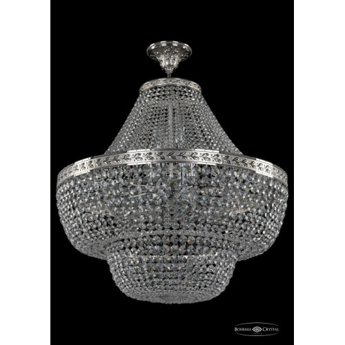 Люстра на штанге Bohemia Ivele Crystal 19101/H1/70IV Ni