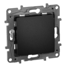 Переключатель одноклавишный промежуточный Legrand Etika 10A 250V антрацит 672609