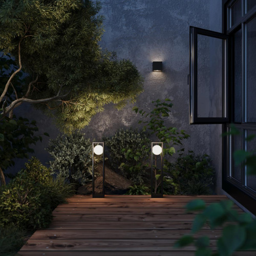 Уличный настенный светильник Maytoni Slate O483WL-L10GF3K