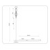 Торшер Ambrella Light High Light Ceramo Modern LH53132