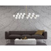 Люстра на штанге Lumina Deco Marsiada LDP 6033-24 BK+GD