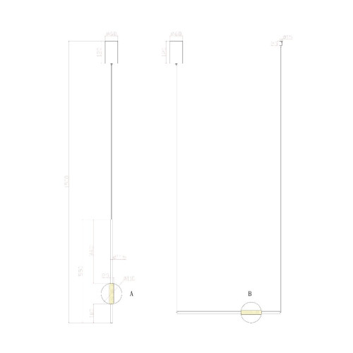 Подвесной светильник Arte Lamp Furud A2124SP-1BK