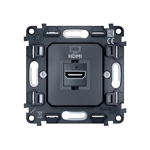 Механизм розетки HDMI 2.0 40V/500mA 2.0GHz 5-18Gbit/s Ambrella Volt Quant VM222